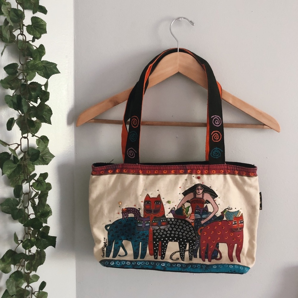 laurel burch cat bag